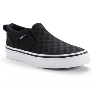 Checkered Slip-on Vans